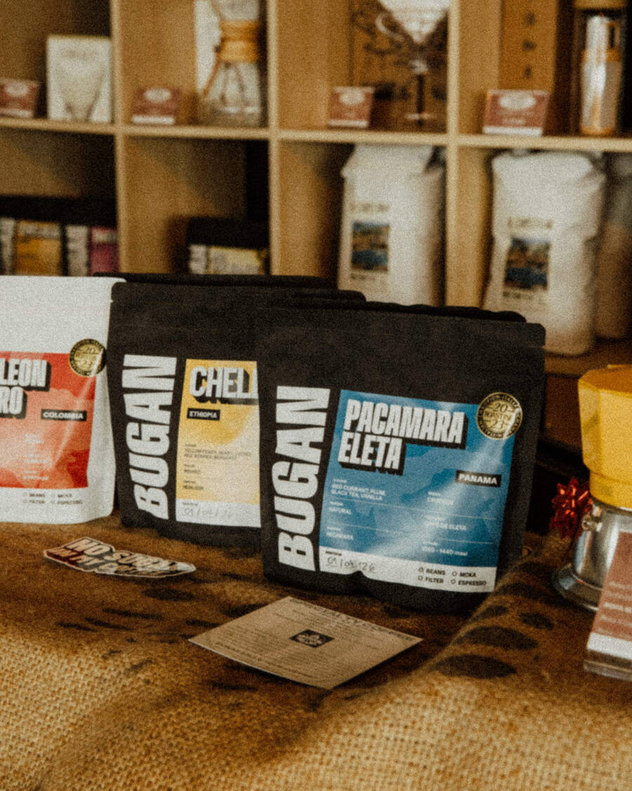 Confezioni di caffè specialty di diverse torrefazioni